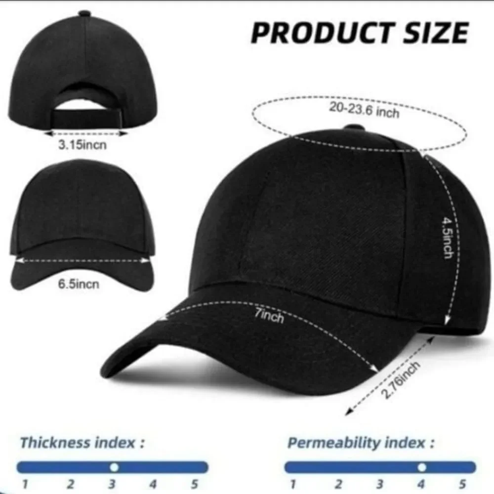 1pc Letter Crown Embroidery, Fashionable Men's Adjustable Button Sun Protection